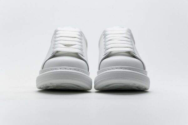 462214 WHGP7 9001 Alexander McQueen Sneaker White Orange Laser - Image 5