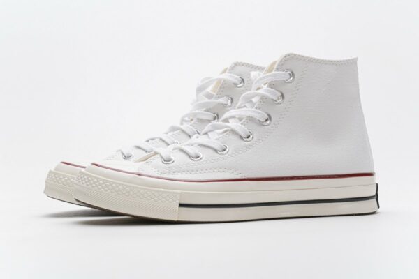 162056C Converse Chuck 70 HI White Garnet Egret - Image 6