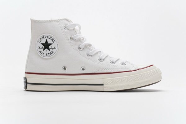 162056C Converse Chuck 70 HI White Garnet Egret - Image 8