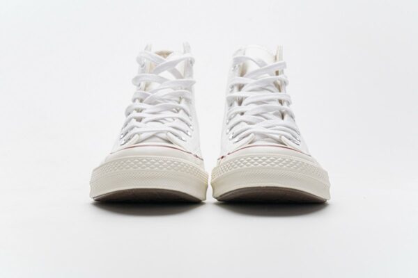 162056C Converse Chuck 70 HI White Garnet Egret - Image 5