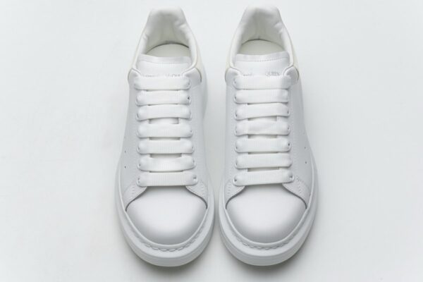462214 WHGP7 9001 Alexander McQueen Sneaker White Orange Laser - Image 4