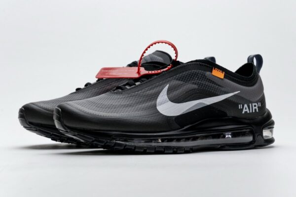 AJ4585-001 Off-White x Nike Air Max 97 All Black - Image 6