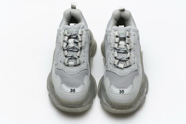 544351 W09O1 1705 Balenciaga Triple S Grey - Image 4