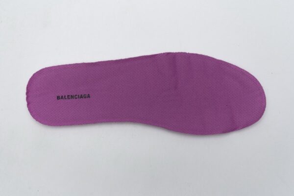 568615 W2GN3 9199 Blenciaga Track 2 Sneaker White Green Pink - Image 11