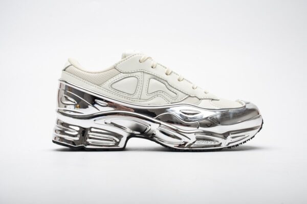 EE7945 adidas X Raf Simons Ozweego Cream White Silver Metallic - Image 2