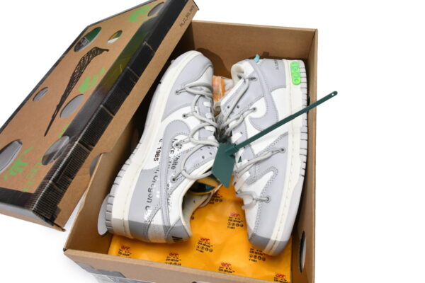DM1602-117 OFF WHITE x Nike Dunk SB Low The 50 NO.42 - Image 4